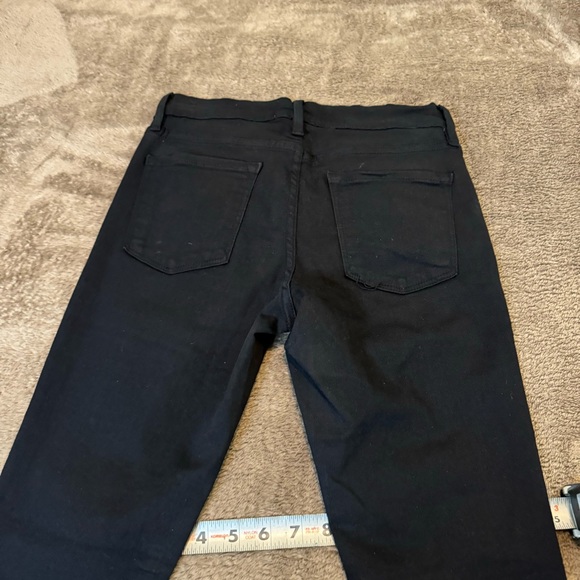 Frame denim black jeans skinny sz 25 - Picture 8 of 8